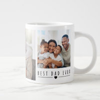 Meilleur Papa Personnalisé 3 Photos de Famille Col