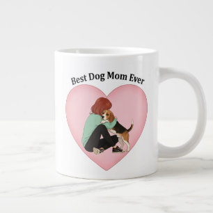Grande Tasse Meilleure Maman de Chien Beagle Pour Toujours