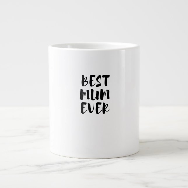 Grande Tasse Meilleure maman jamais (Devant)