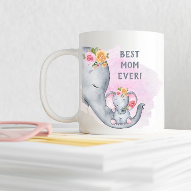Grande Tasse Meilleure maman jamais (Créateur téléchargé)