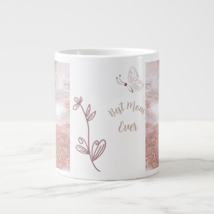 Grande Tasse Meilleure Maman Jamais ,Tasse spéciale Fleur et Pa