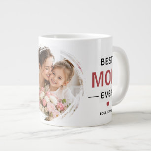 Grande Tasse Meilleure Maman Personnalisée avec Photo