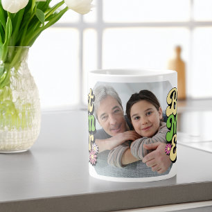 Grande Tasse Meilleure Mère de Tous les Temps Photo Fête des Mè