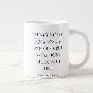Grande Tasse Meilleure sœur du monde | cadeau drôle pour une be