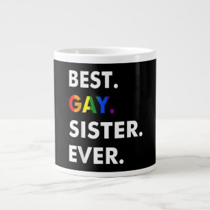 Grande Tasse Meilleure Soeur Gay Ever Lesbienne Lesbienne Bi Mo