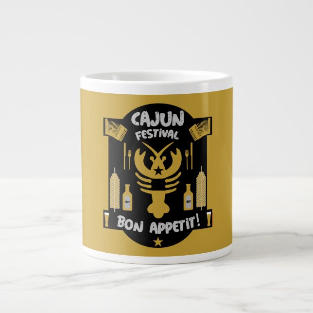 Grande Tasse Meilleurs Cuisiniers Cajuns (Devant)