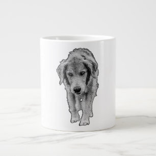 Grande Tasse Mélange de retriever du matin de Noël