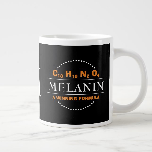 Grande Tasse MELANIN Formule gagnante Monogramme (Droite)