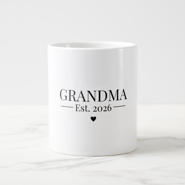 Grande Tasse Mémé établie 2026 (Devant)