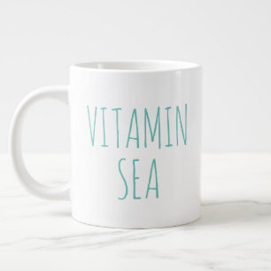 Grande Tasse "Mer de Vitamine" Simple Farmhouse moderne