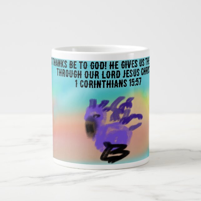 Grande Tasse merci jésus (Devant)