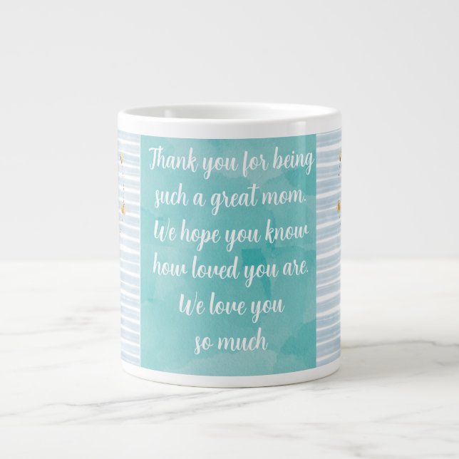 Grande Tasse Merci Maman, Fête des mères, Boue de spécialités (Devant)
