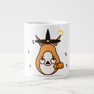 Grande Tasse Mignonne Renarde Kawaii Sorcière Saison Effrayante