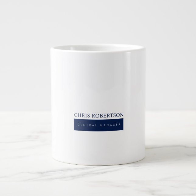 Grande Tasse Minimaliste Moderne Simple (Devant)