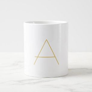 Grande Tasse Modèle personnalisé professionnel Monogramme coule