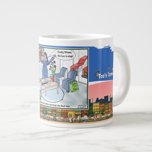 Grande Tasse Moïse Sépare le Salon | Retraite (Devant droit)