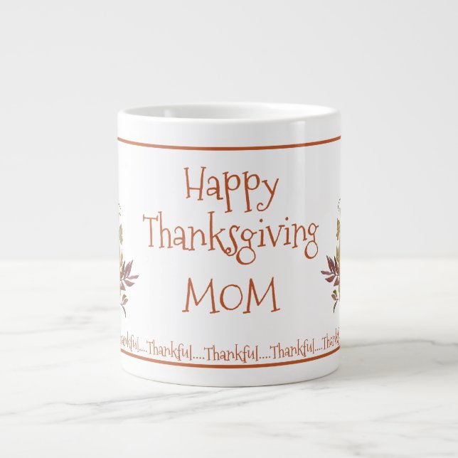 GRANDE TASSE MOM BON THANKSGIVING (Devant)