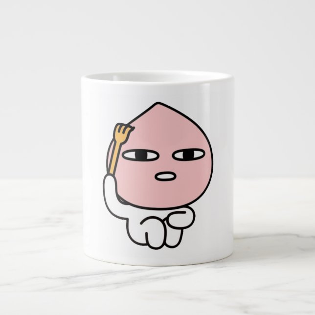 Grande Tasse Moment de tête de fourche (Devant)