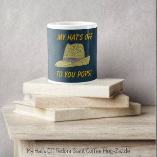 Grande Tasse Mon Casquette Off-Fedora