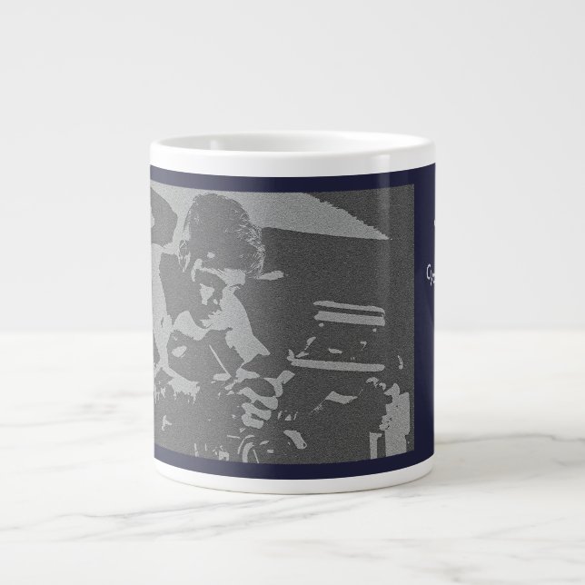 Grande Tasse Mon Coach de Spinning Préféré (Devant)