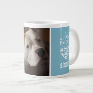 Grande Tasse Mon meilleur ami animal de compagnie photo personn