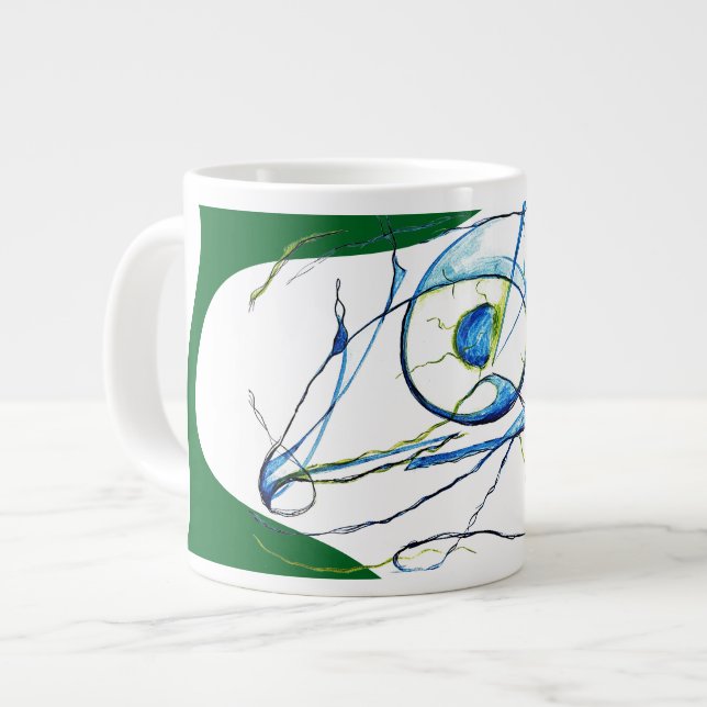 Grande Tasse Mon oeil je m'en fish... (Devant gauche)