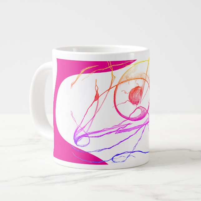 Grande Tasse Mon oeil je m'en fish... (Devant gauche)