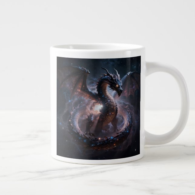 Grande Tasse Monde de Dragon - Le Royaume de Feu et de Magie (Droite)