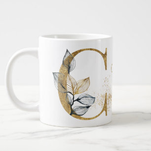 Grande Tasse Monogramme "C" Jumbo Soupe de crème glacée