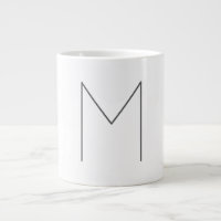Monogramme Moderne Simple Minimaliste Ordinaire