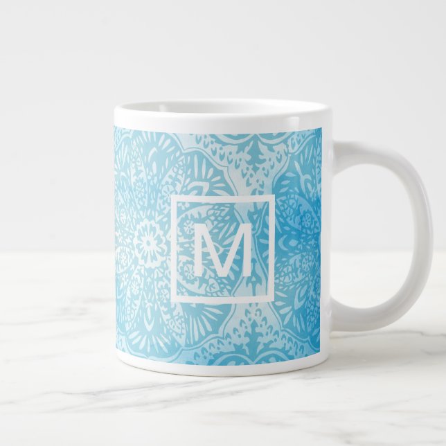 Grande Tasse Monogramme | Vie d'ananas III (Droite)