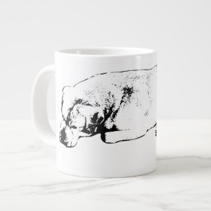 Grande Tasse Montre du matin, Coeur facile