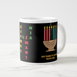 Grande Tasse Mot de passe KWANZAA Nguzo Saba