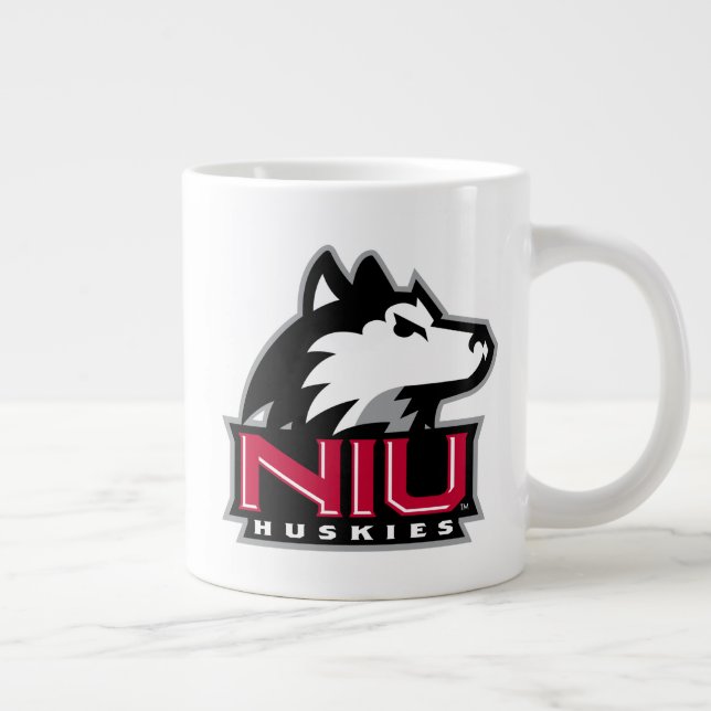 Grande Tasse Mot-symbole NIU Huskies (Droite)
