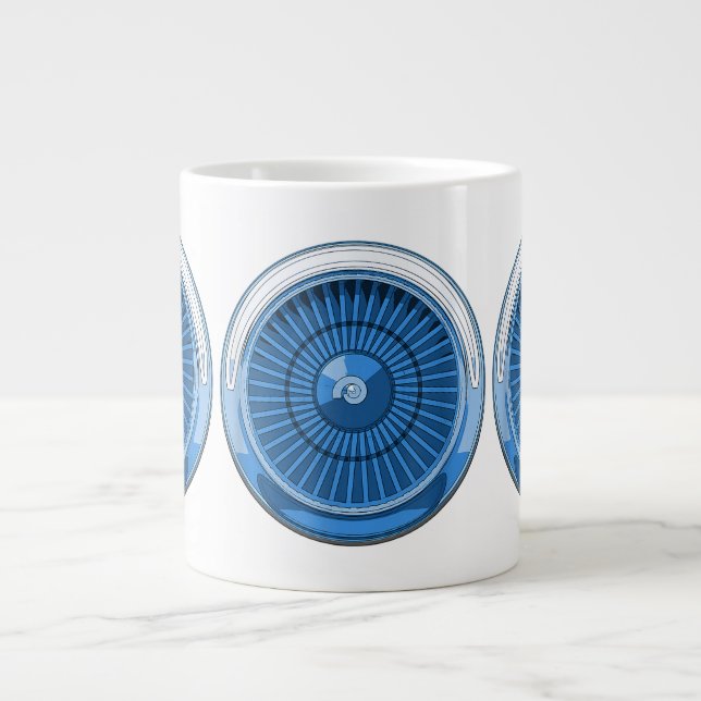 Grande Tasse Moteur à réaction (Devant)