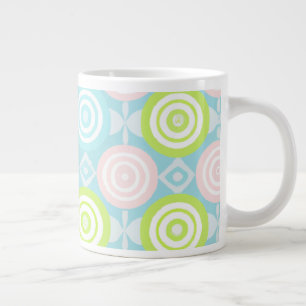 Grande Tasse Motif Baby Boho avec Cercles