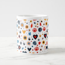 Motif Batik moderne sans couture