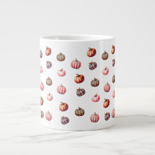 Grande Tasse motif citrouille Halloween/Automne