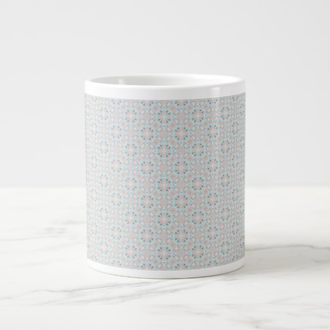 Grande Tasse Motif coquillage sans couture (Devant)