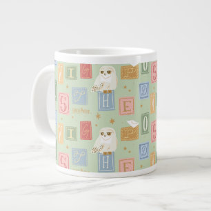 Grande Tasse Motif de bloc de lettres de Hedwig Post