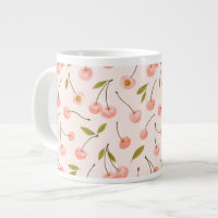 Motif de cerise aquarelle