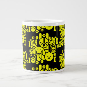 Grande Tasse Motif de chien