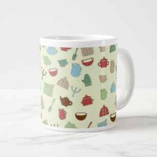 Grande Tasse Motif de cuisine