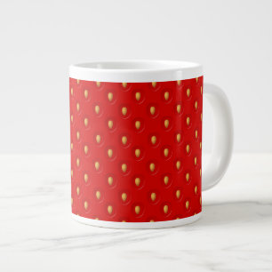 Grande Tasse Motif de fraise