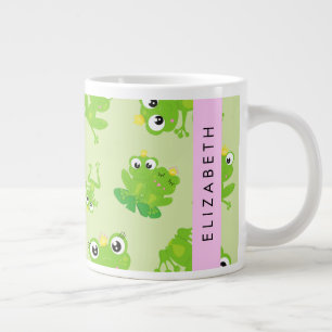Grande Tasse Motif de grenouille, Grenouille verte, Prince de g