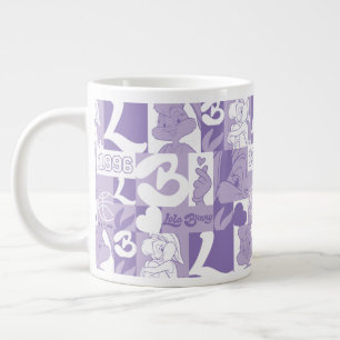 Grande Tasse Motif de grille Lola '96