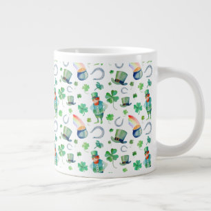 Grande Tasse Motif de la fête de la Saint-Patrick