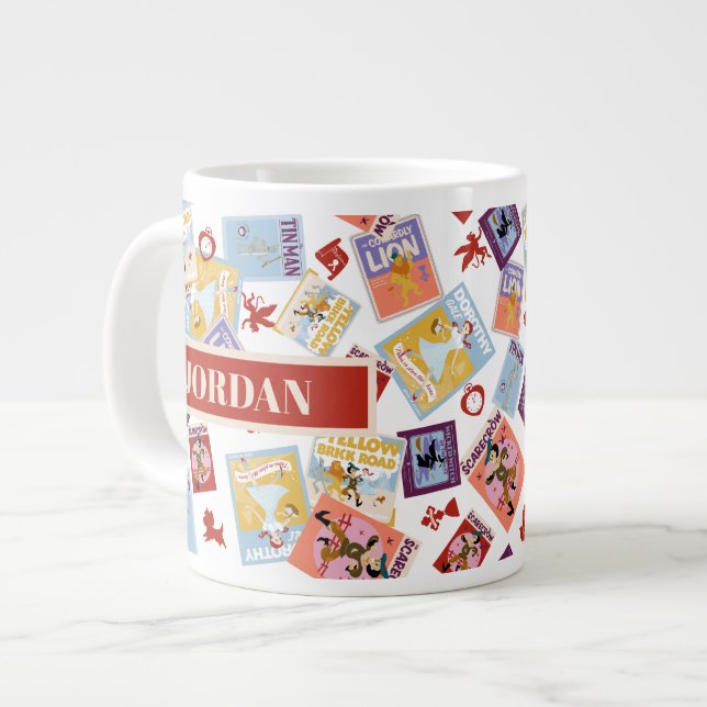 Grande Tasse Motif de lancer d'impression de personnage du Magi (Devant gauche)