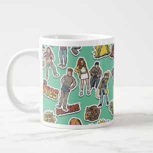 Grande Tasse Motif de l'autocollant rétro Goonies