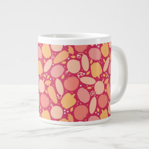 Grande Tasse motif de légumes colorés